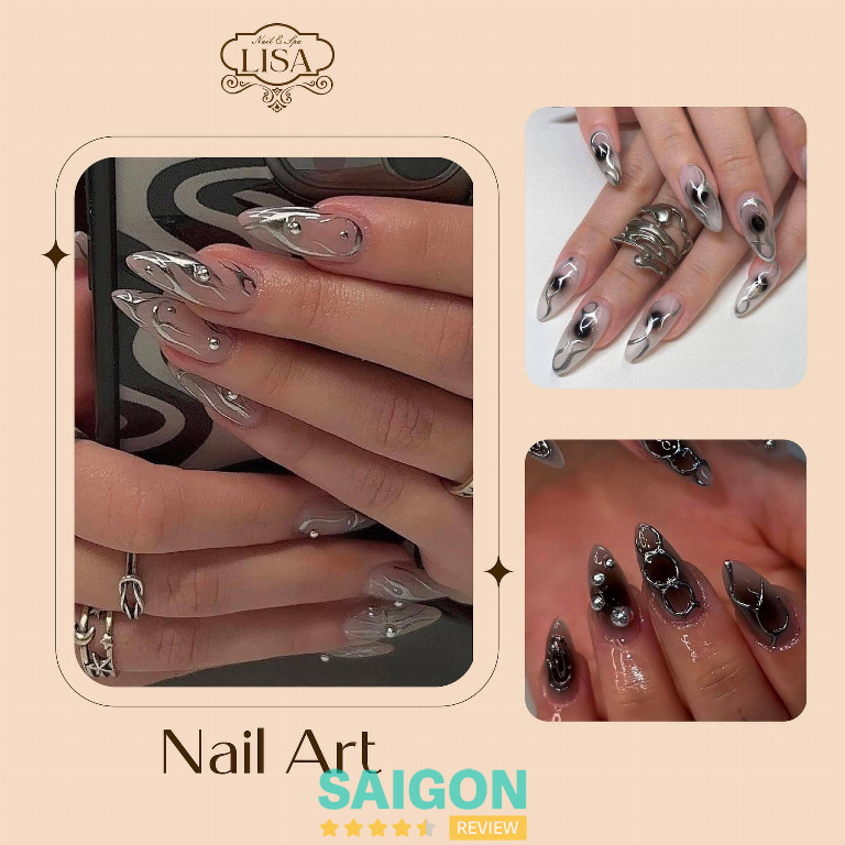 tiệm nail Lisa Nail & Spa ở Phường Bình Đông