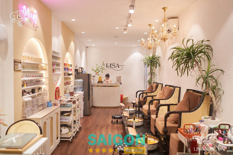 Lisa Nail & Spa là tiệm nail tại phường Tân Định 