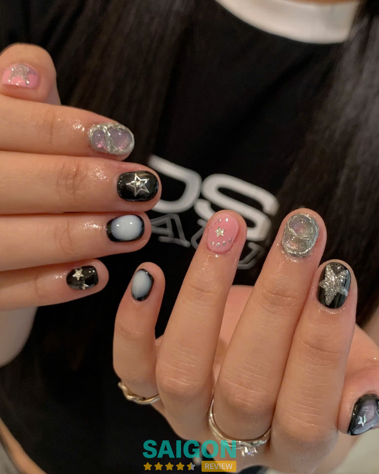 tiệm nail Lacy Beauty ở phường xuân hòa