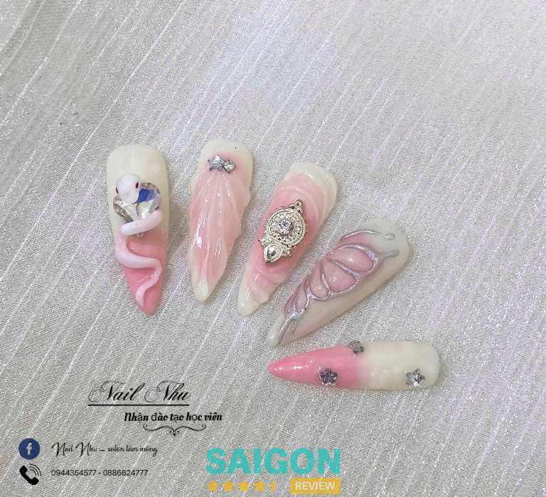 Như Nail là tiệm nail sang trọng tại phường Tân Hưng