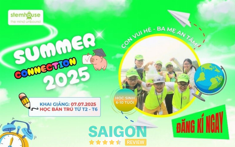 Trại hè Stemhouse – SUMMER CONNECTION tại TPHCM