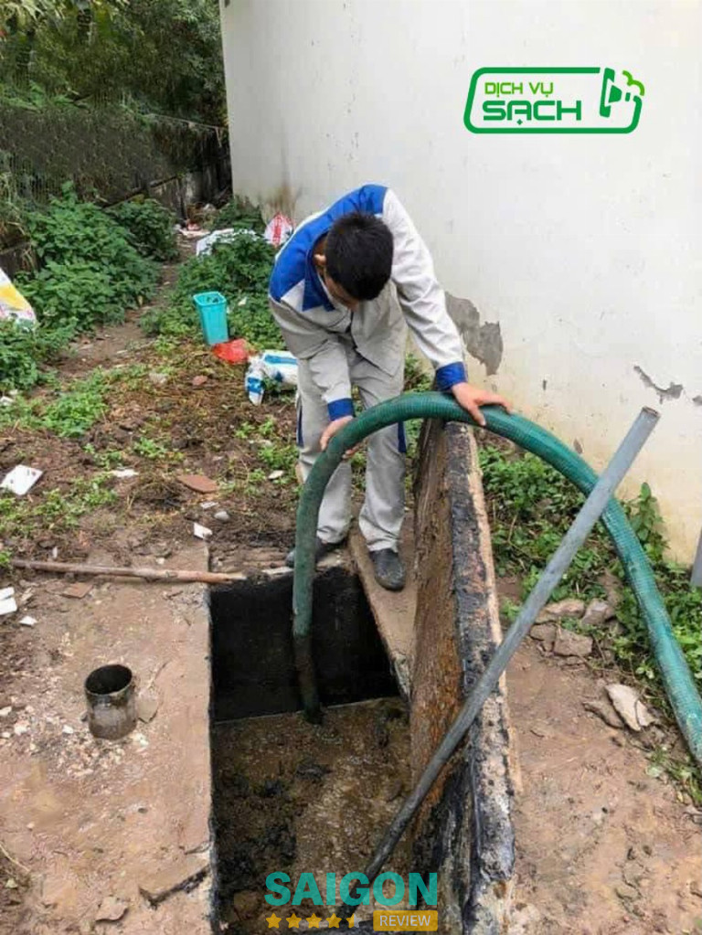 Dịch vụ sạch thông cống nghẹt
