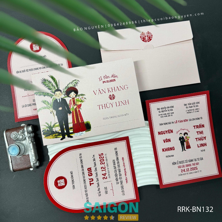 Dịch vụ in thiệp cưới ở Tân Phú
