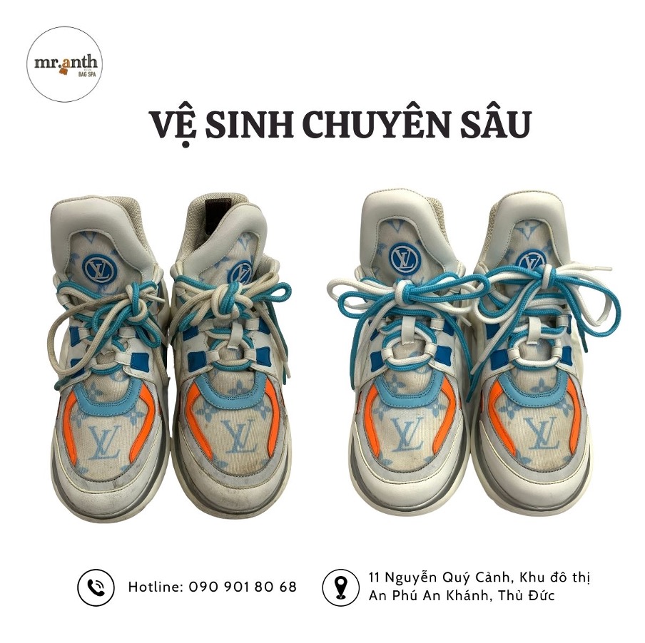 Vệ sinh giày chuyên sâu