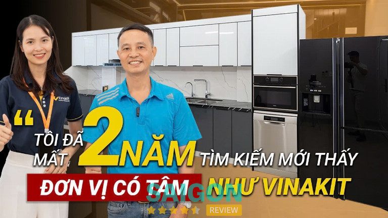 Mỗi khách hàng đến Vinakit đều hài lòng với dịch vụ tư vấn tận tâm và hậu mãi chuyên nghiệp