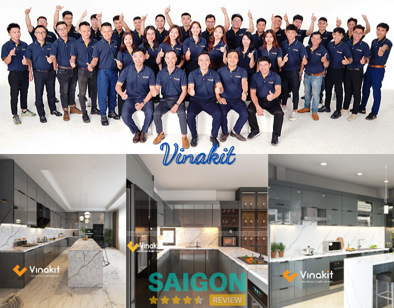 Vinakit - Đơn vị thiết kế và thi công nội thất nhà phố uy tín tại TP.HCM