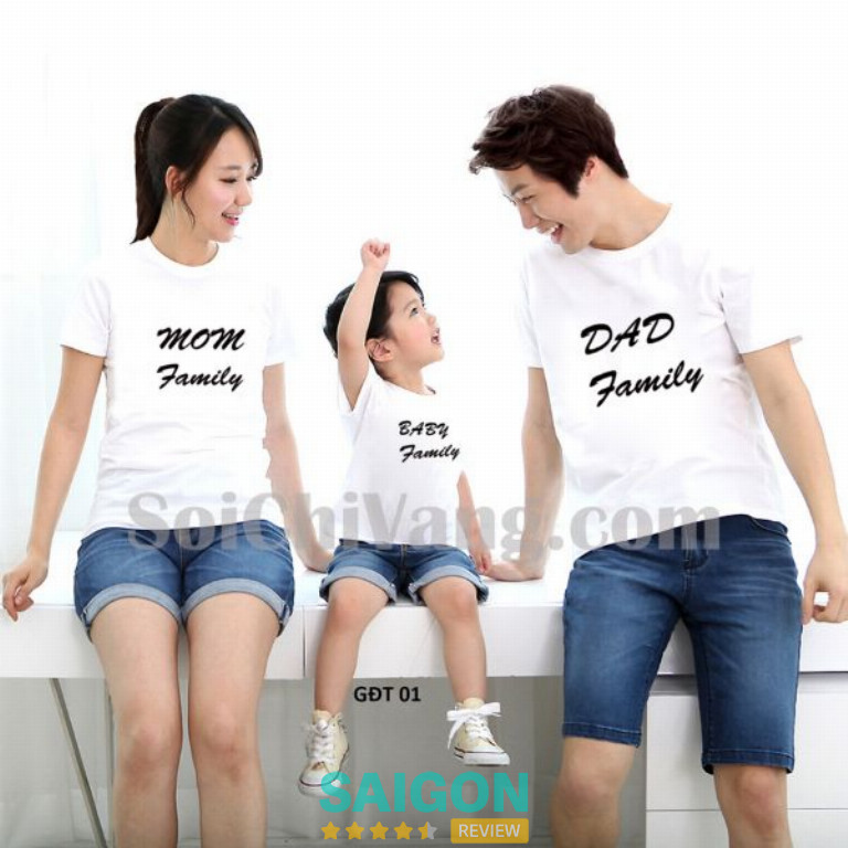 Áo đôi và đồng phục gia đình ở TPHCM