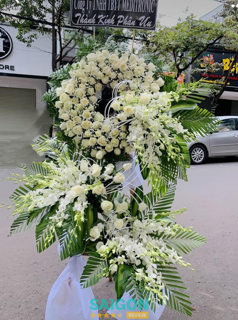 Hoa chia buồn đám tang ở Vũng Tàu