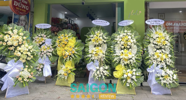 Hoa chia buồn đám tang floli quận 7