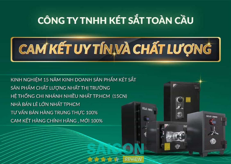 Địa chỉ bán két sắt chống cháy ở TPHCM