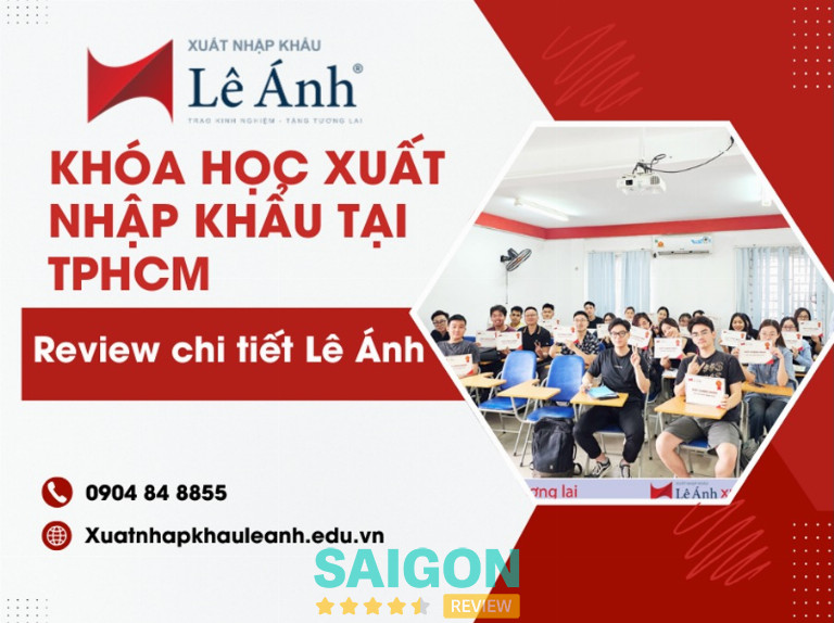 Khóa học xuất nhập khẩu lê ánh tphcm