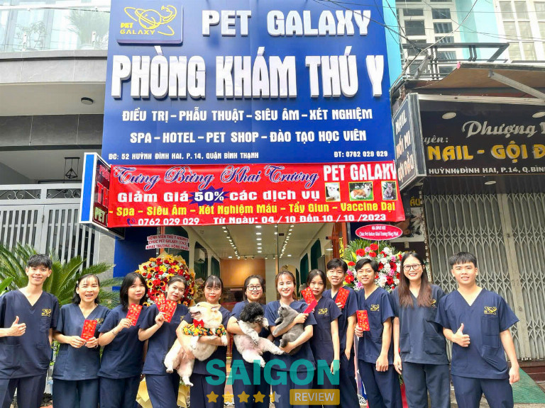 Phòng khám thú y Pet Galaxy Bình Thạnh