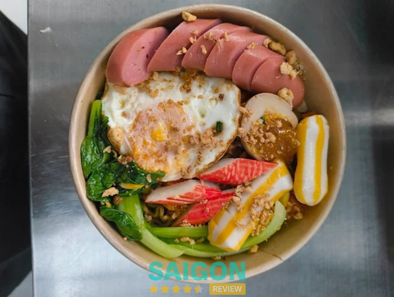 Nhân Súp Cua – Mì Trộn – 384 Lê Lợi