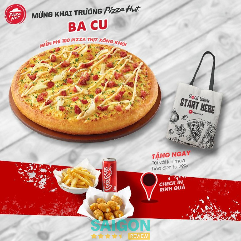 Pizza Hut Vũng Tàu – 256 Ba Cu