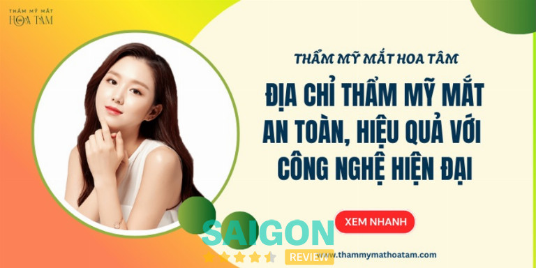 Thẩm Mỹ Mắt Hoa Tâm