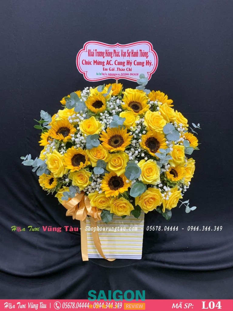 Tiệm hoa khai trương ở Vũng Tàu