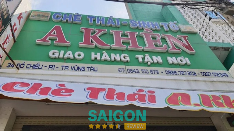 Chè Thái A Khèn – 34 Đồ Chiểu
