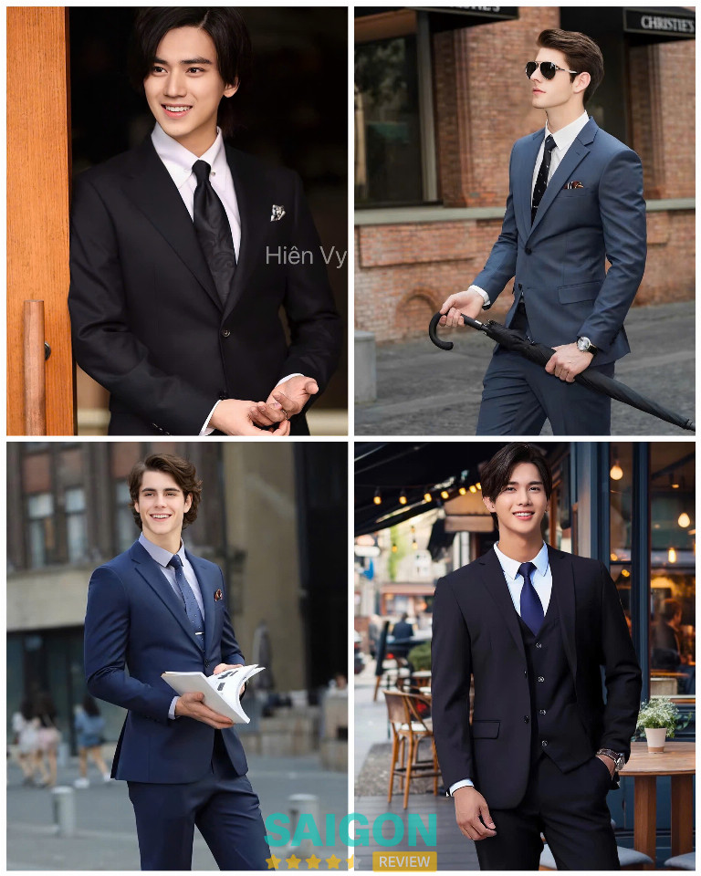 Cửa hàng may vest Nam tại TPHCM