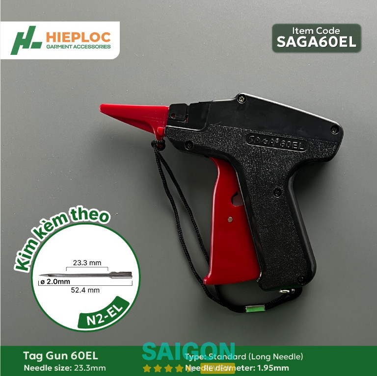 Địa chỉ bán máy bắn mác quần áo tại TPHCM