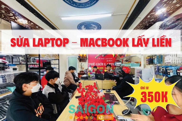 Thế Giới Laptop 24H tại TPHCM