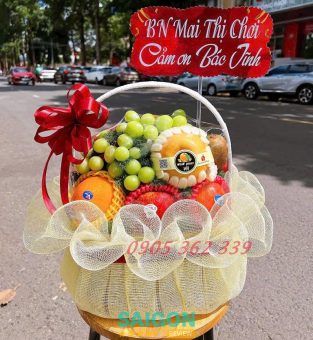 Giỏ trái cây cảm ơn bác sĩ TPHCM FLoLi