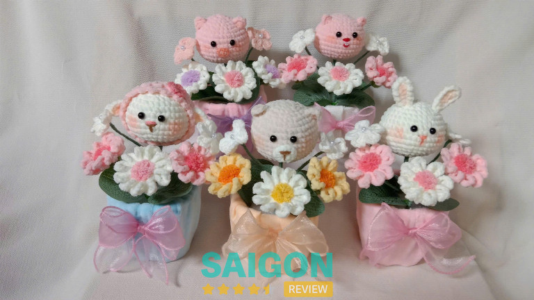 Hoa len handmade ở TPHCM FLoLi