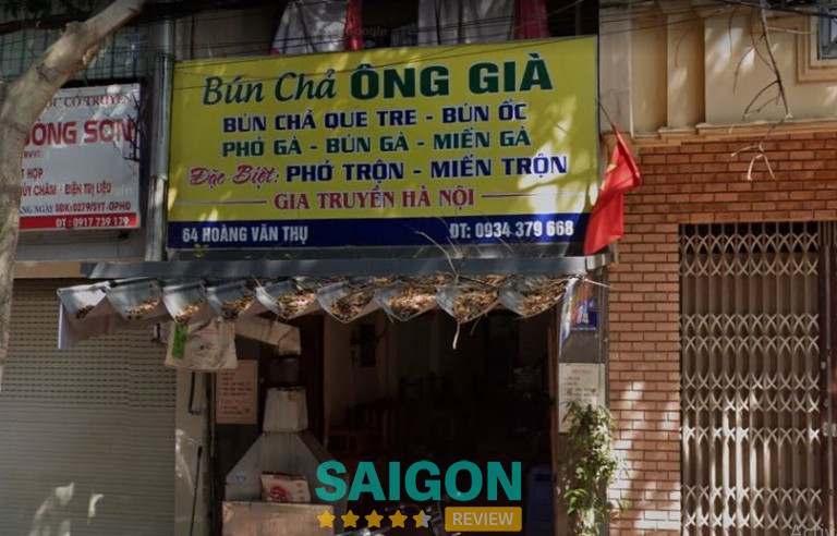 Quán Bún Chả Ông Già – 64 Hoàng Văn Thụ