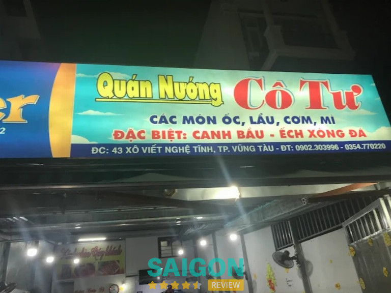 Quán Nướng Cô Tư – 30A Nguyễn Du