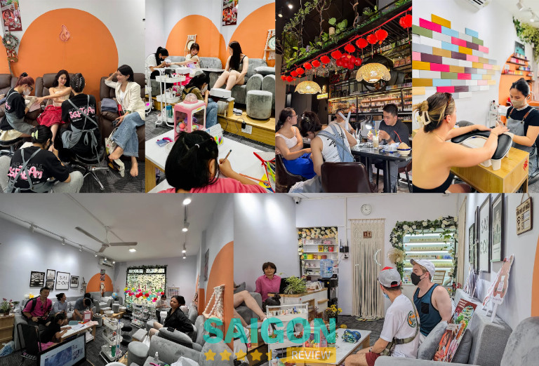 tiệm nail Saigon FAST Nails&HeadSpa tại quận 1