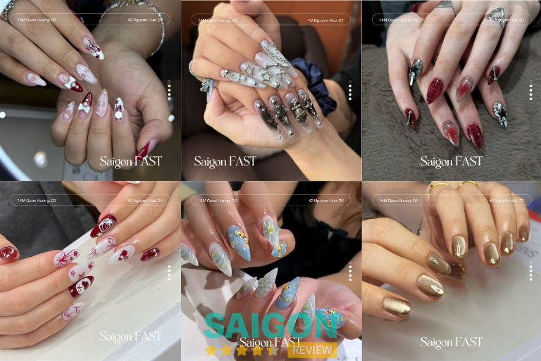 nail đẹp Saigon FAST Nails&HeadSpa