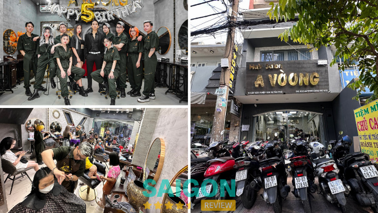 A Vòong Hair Salon & Academy tại Tân Phú A Vòong Hair Salon & Academy tại Tân Phú