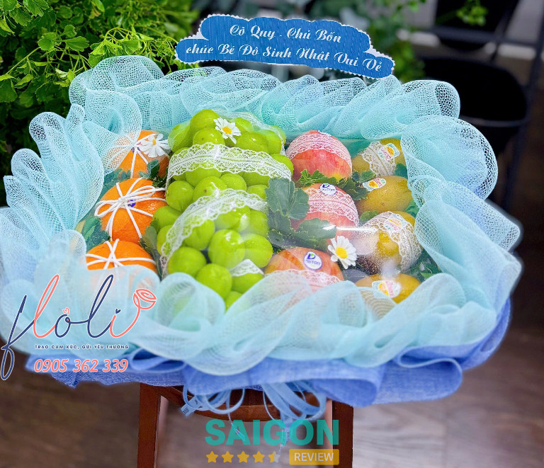 Giỏ trái cây quà tặng ở Thủ Đức FLoLi