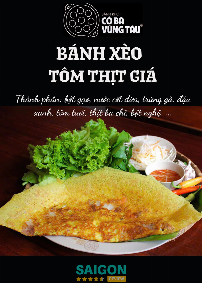 quán bánh xèo ở Vũng Tàu