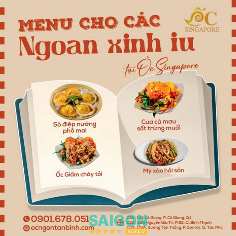 quán buffet ốc ở TPHCM