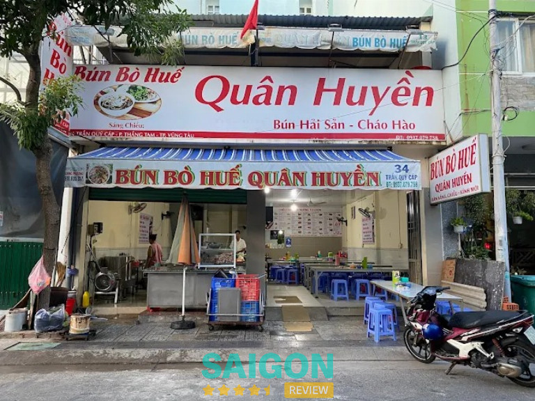 Bún Bò Huế Quân Huyền – 34 Trần Quý Cáp