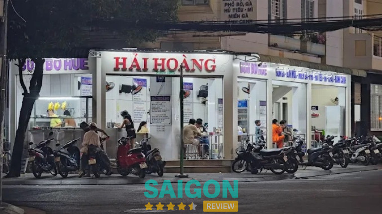 Quán Bún Bò Huế Hải Hoàng – 140 Lê Lai