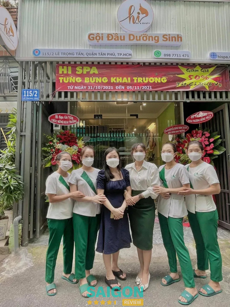 Hi Spa & Beauty là cái tên không thể bỏ qua khi nhắc đến các spa làm đẹp uy tín ở Quận Tân Phú
