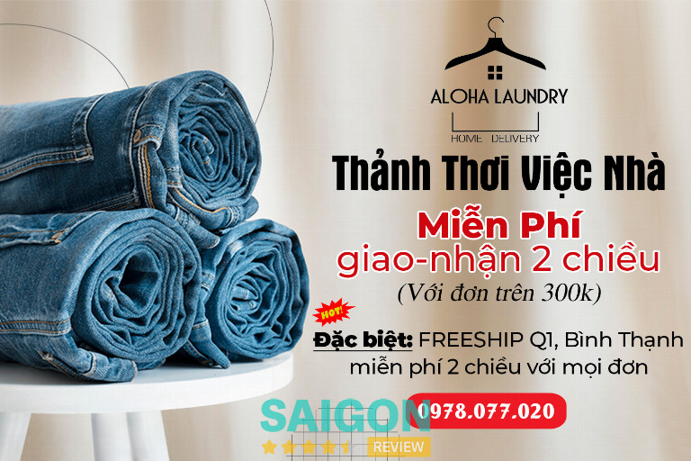 tiệm giặt ủi ở Bình Thạnh