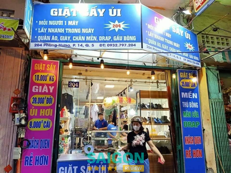 Giặt Sấy Quận 5 – 204 Phùng Hưng