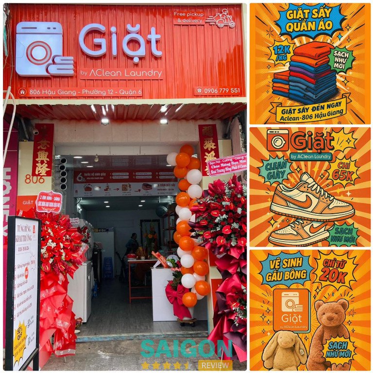 AClean Laundry - 806 Hậu Giang