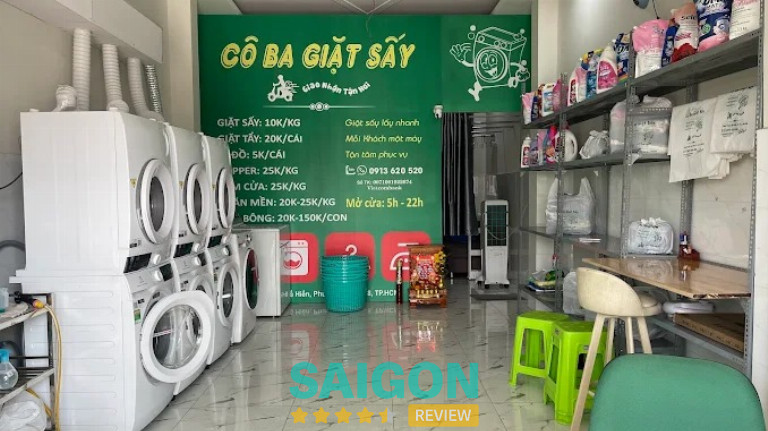 Cô Ba Giặt Sấy - 2407 Phạm Thế Hiển