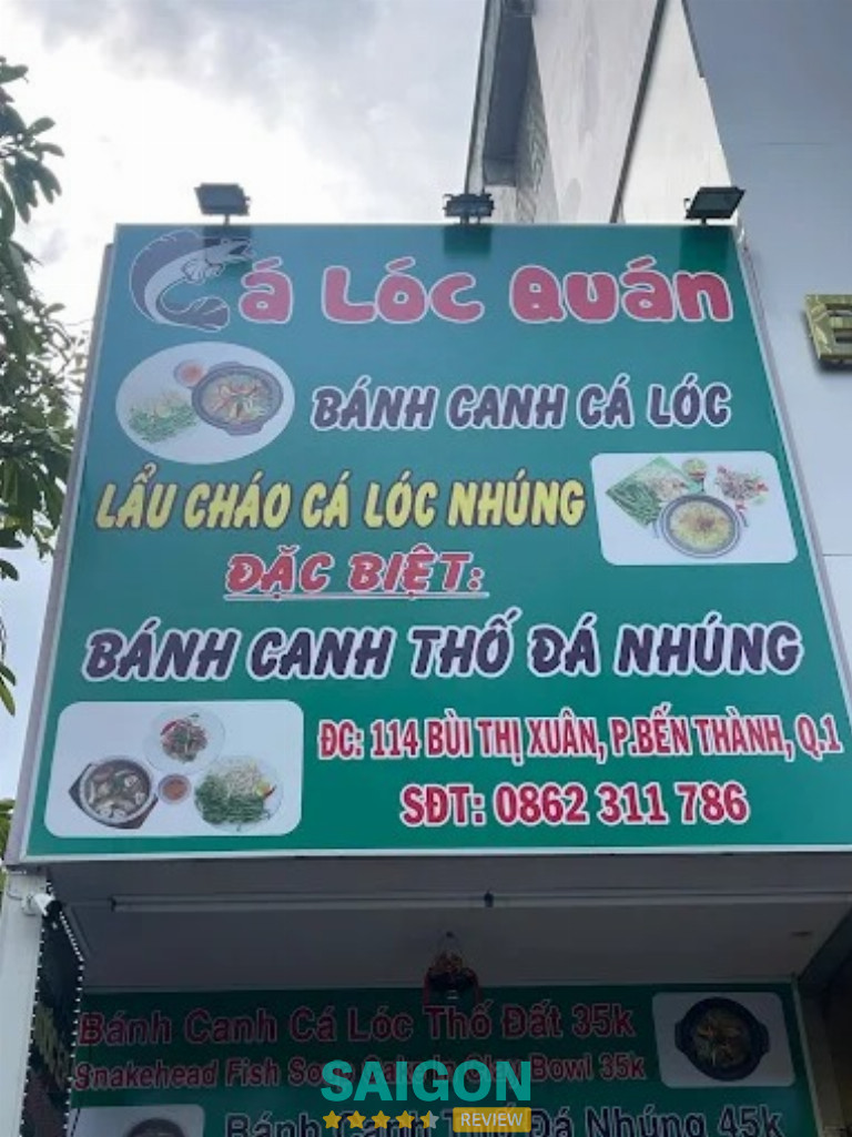 Cá Lóc Quán - 114 Bùi Thị Xuân