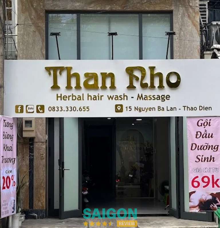 Tiệm Gội Đầu THAN NHO – 15 Nguyễn Bá Lân