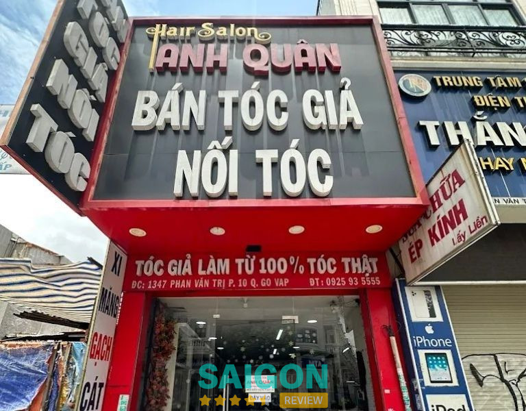 Bài đánh giá về Tóc Giả Anh Quân