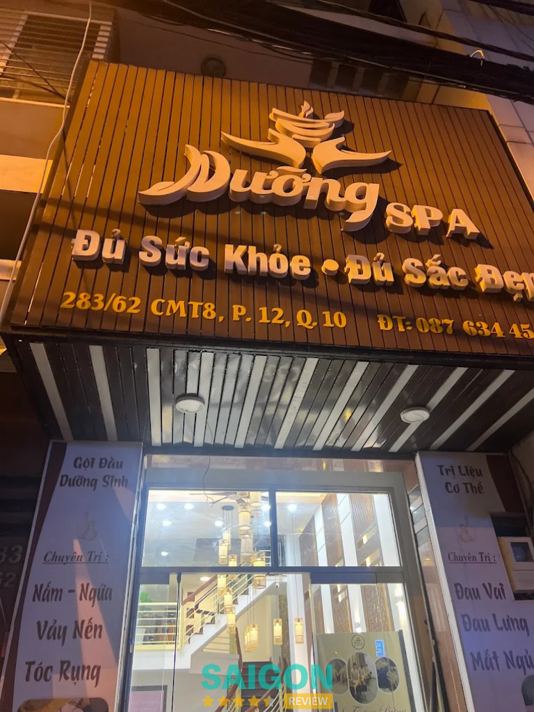Dưỡng Spa - 283/62 Cách Mạng Tháng 8 gội đầu dưỡng sinh quận 10