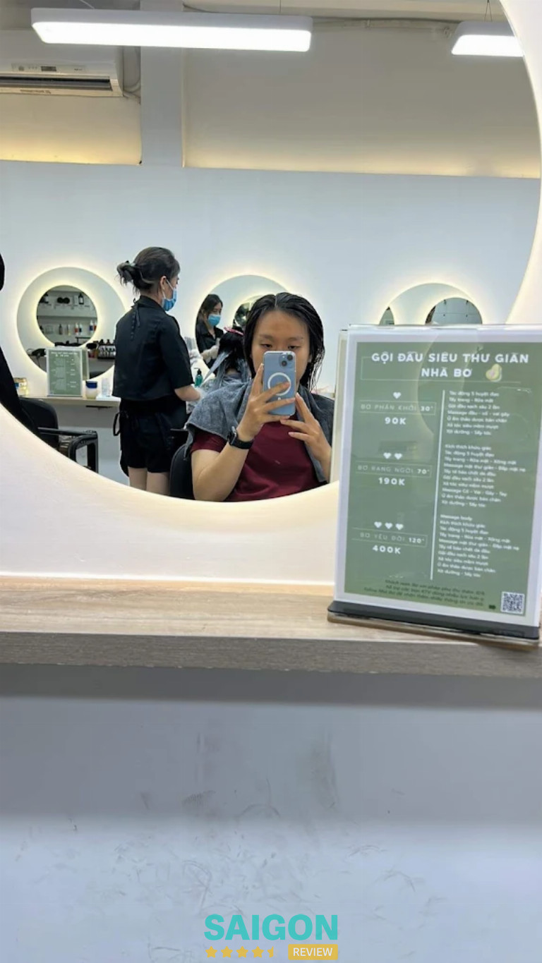 Nhà Bơ gội đầu dưỡng sinh quận 10