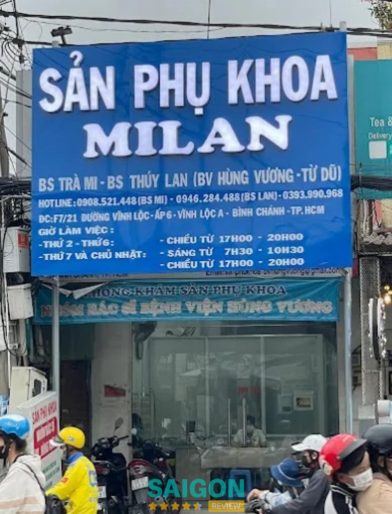 Phòng Khám Phụ Sản Milan - 21 Vĩnh Lộc