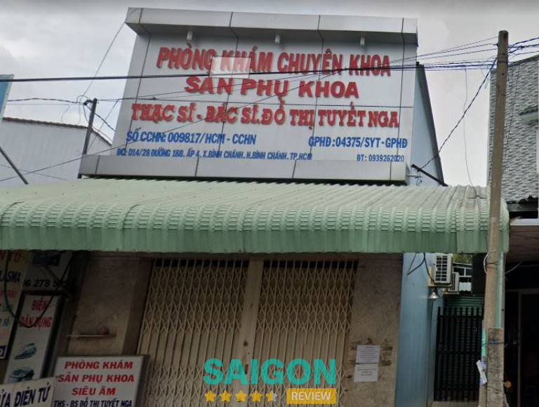 Phòng Khám Phụ Sản Đỗ Thị Tuyết Nga - Đường 18B