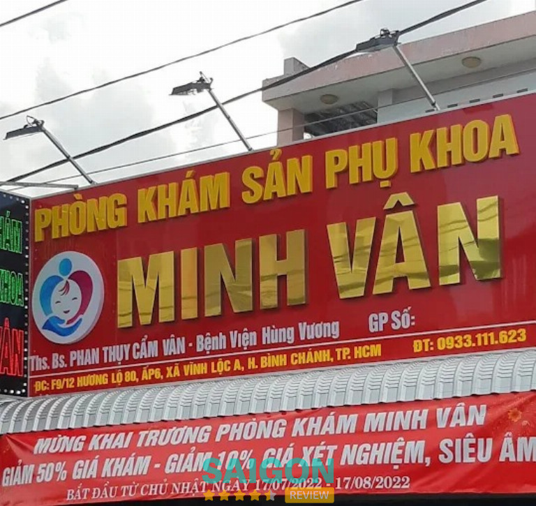 Phòng khám Sản phụ khoa Minh Vân - F9/12 Hương lộ 80