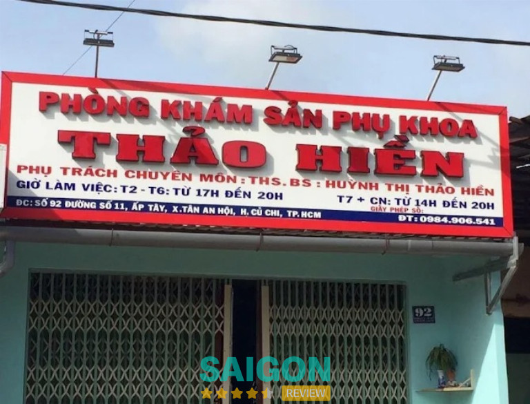 phòng khám sản phụ khoa ở Củ Chi